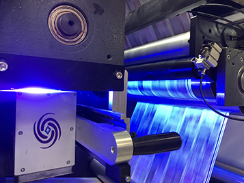 FireJet UV LED curing for Flexo